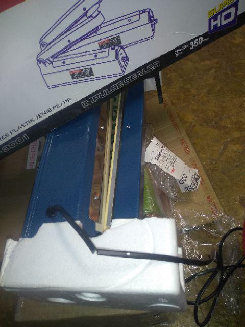 Impulse Sealer / Mesin Press Plastik Body Besi 30 Cm Nrt-pro / Sealer