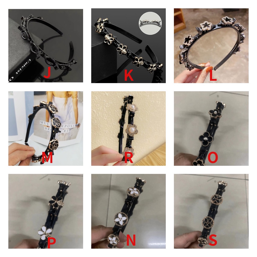 [ Cinicini ] Bando Jepit Dewasa Fashion Korea