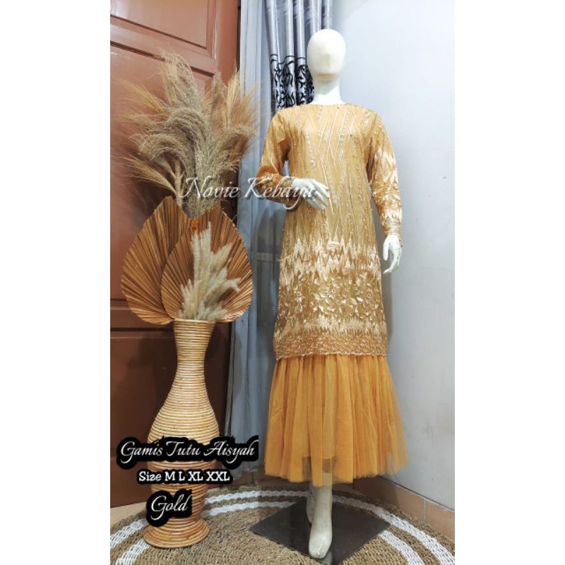 [REALPICT]GAMIS PESTA/GAMIS TUTU CANTIK/GAMIS TUTU MEMUKAU/KEBAYA NYA WANITA