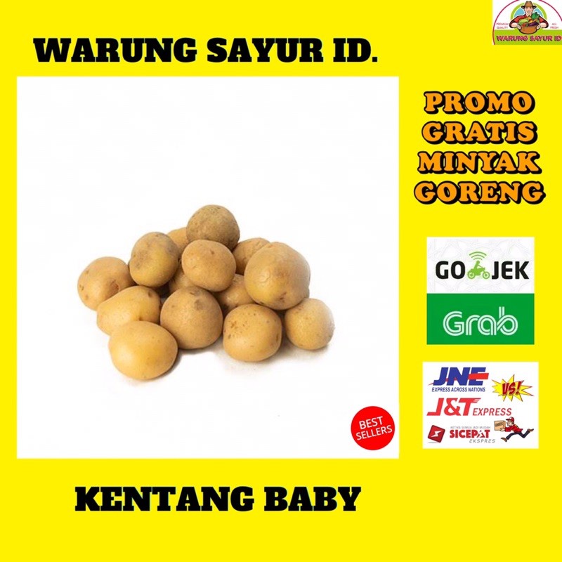 

KENTANG BABY 500 GRAM/KENTANG RENDANG