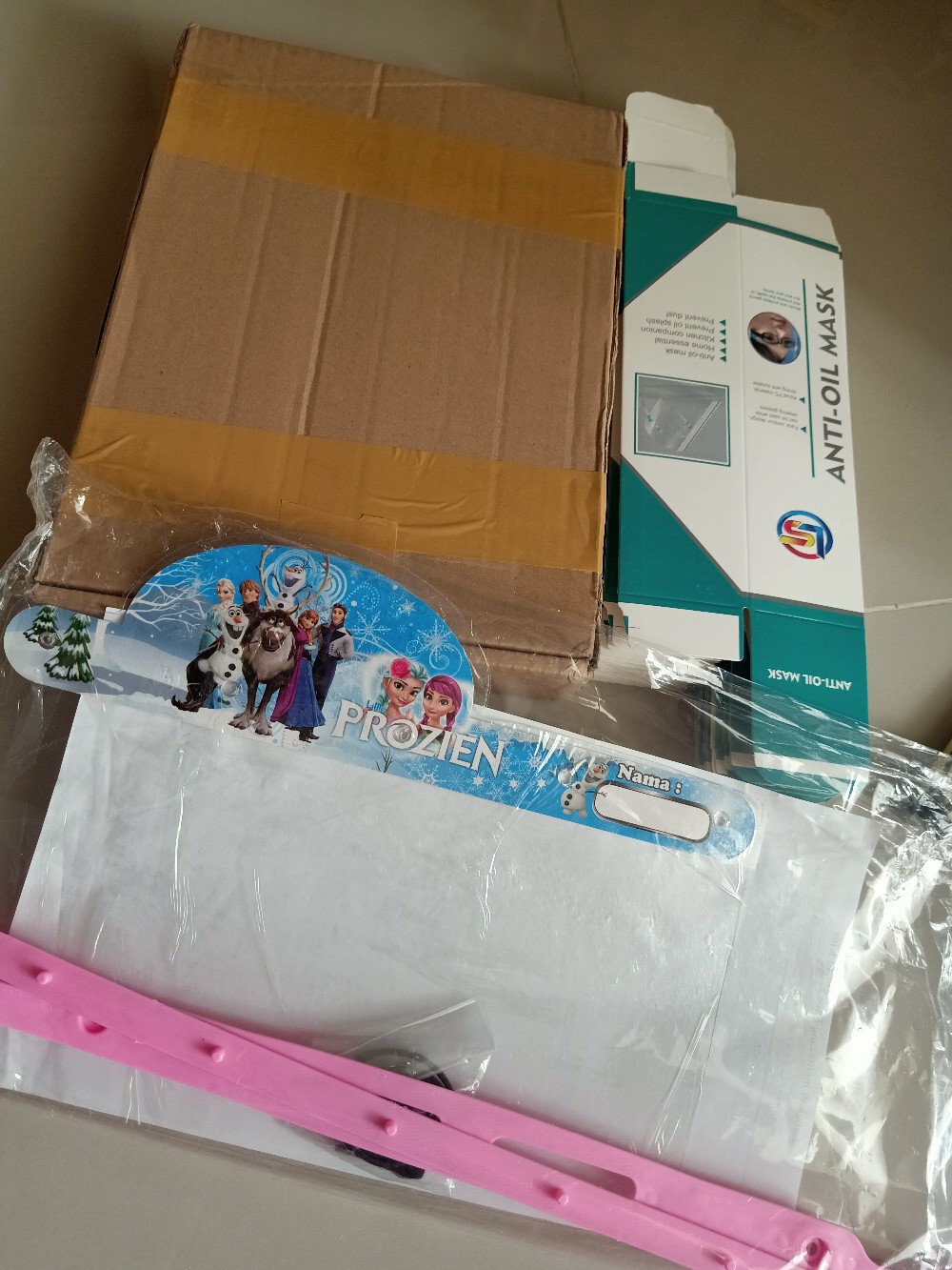 Face Shield Anak , Face Shield Murah, Face Shield Anti Virus, Anti Embun, Anti Debu