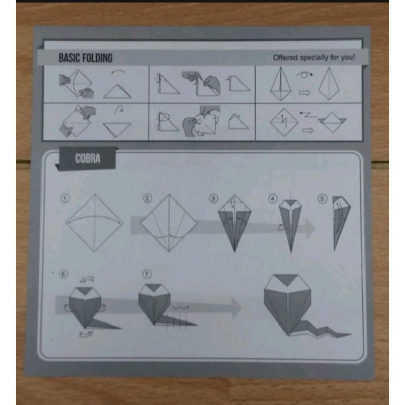 

origami 16 x 16 isi 100 lembar