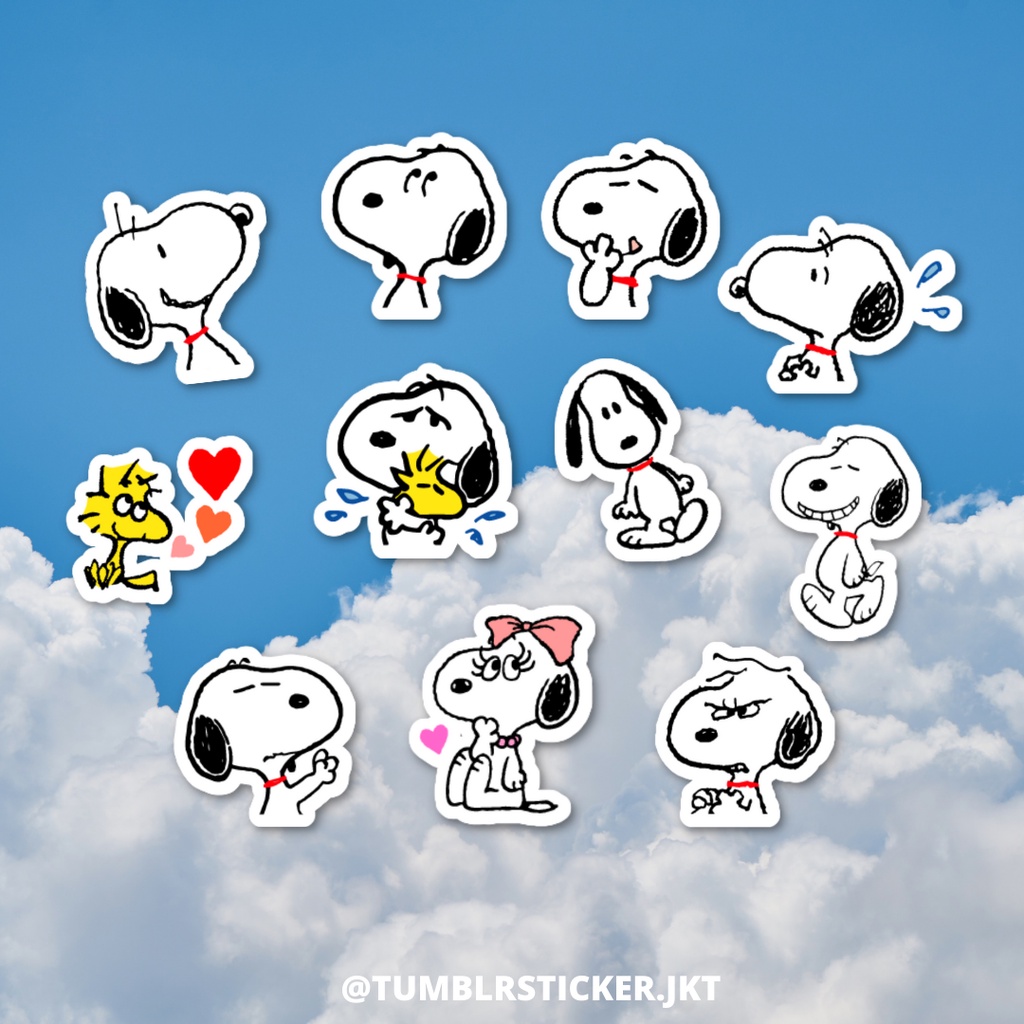 

STICKER AESTHETIC Snoopy Pack | STICKER TUMBLR LAPTOP | STICKER AESTHETIC HP JURNAL | STICKER CASE HP