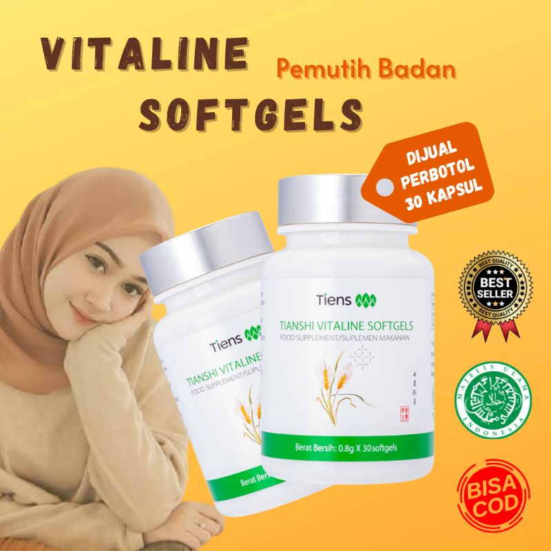 [TERLARIS] Vitaline softgel/vitaline tiens/vitagel/vitaline herbal/vitagel tiens/tianshi vitaline