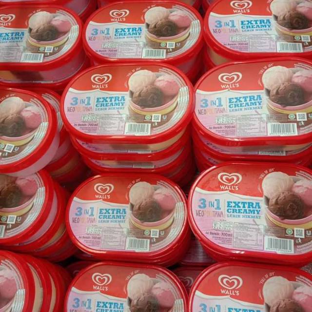 

Es krim ice cream Walls 700ml harga 33