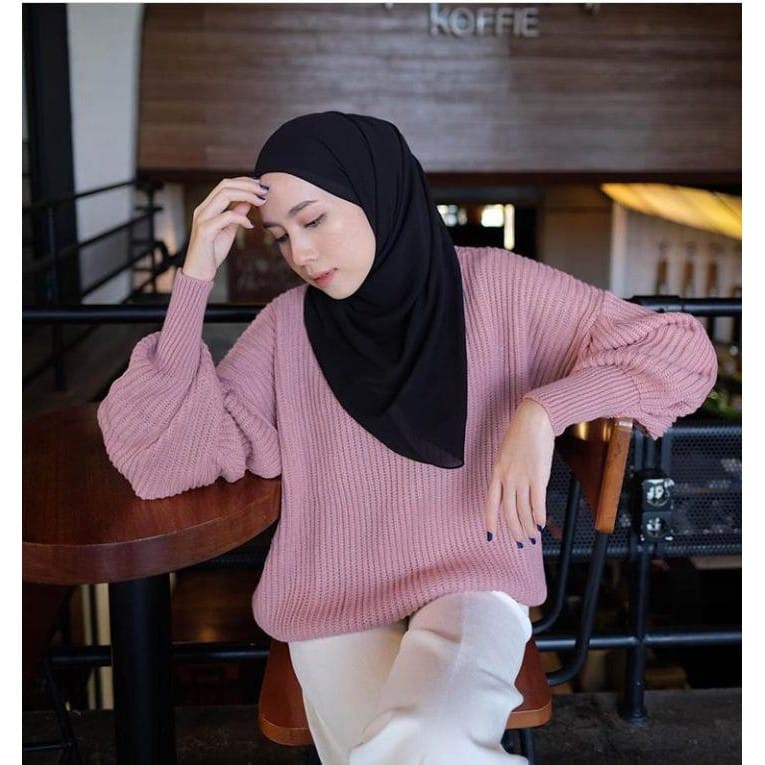 SWEATER TARTERNEX/SWEATER BASIC RAJUT/TEBAL BERKUALITAS