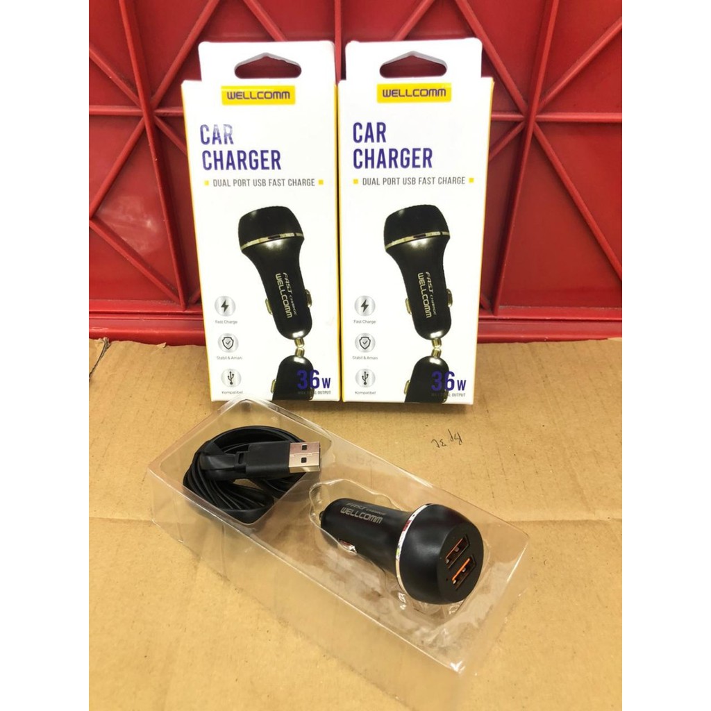 WELLCOMM CAR CHARGER