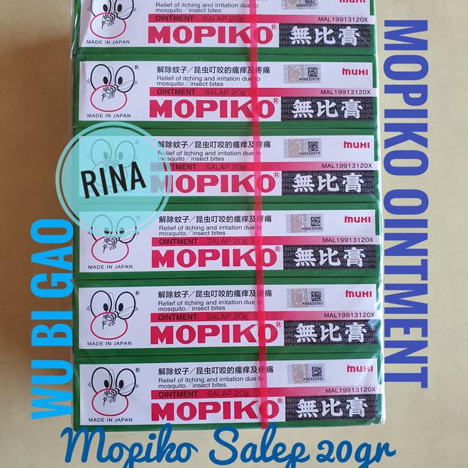 Mopiko Ointment - Salep Mopiko - Wu Bi Gao - Salep Kulit - Anti Nyamuk