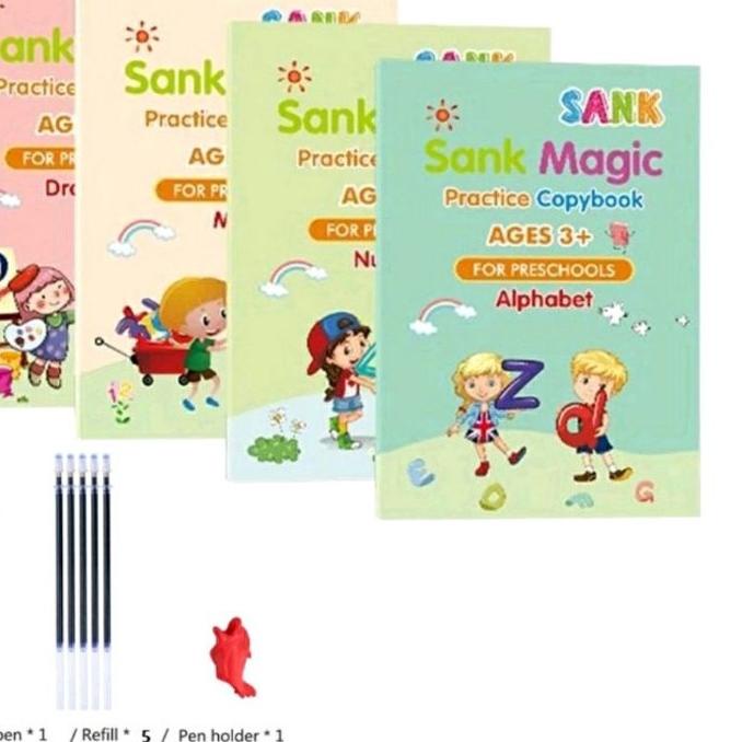 

☄️ Ready Stok Sank Book / Sank Geo Pre writing / Hijaiyah Arabic | 1.1 F⚡ash sale | COD | LAUNCHING