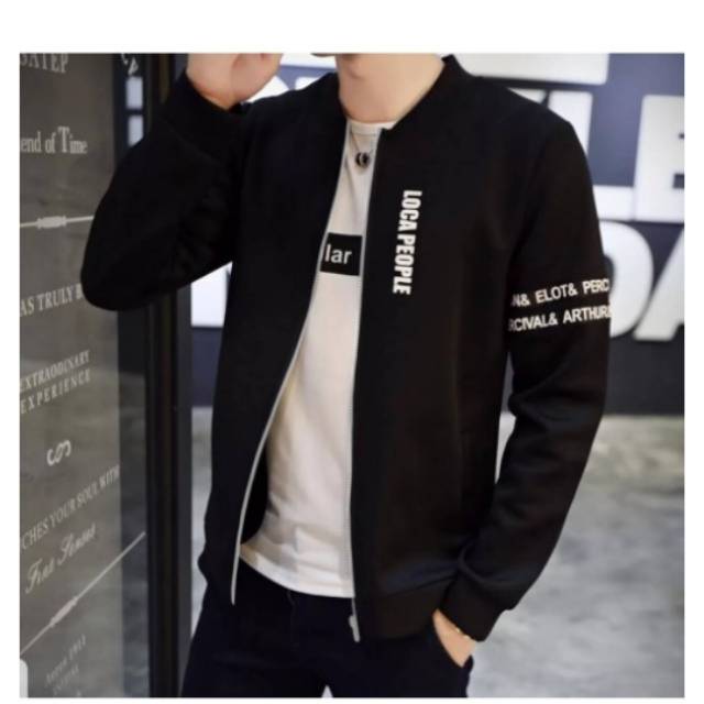 Loca people jaket Pria elegan