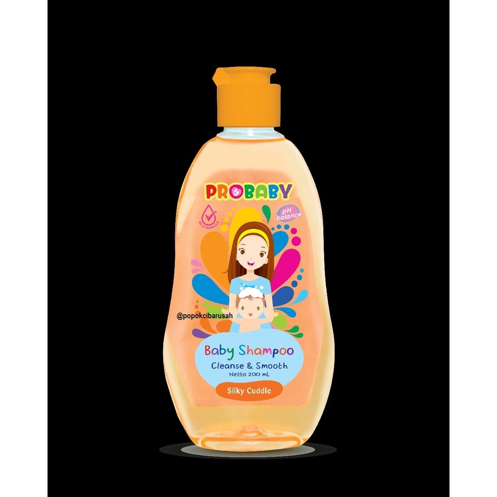 Probaby Baby Shampoo Cleanse &amp; Smooth 200ML/popokcibarusah