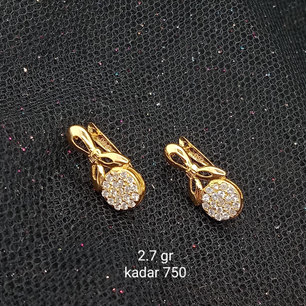 Anting Emas 17K - 2.7 gr Kadar 750 - 257