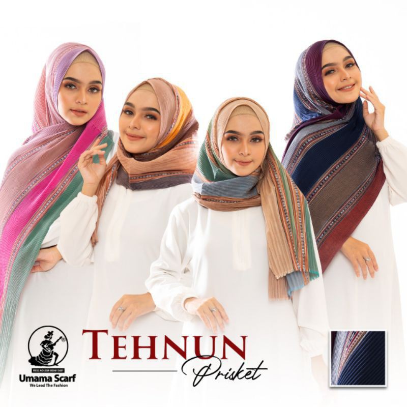 Pashmina Tehnun Plisket original by Umama Scarf