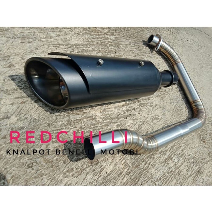 FULLSYSTEM Knalpot Benelli Motobi 152, Knalpot Benelli Motobi 152 CafeRacer