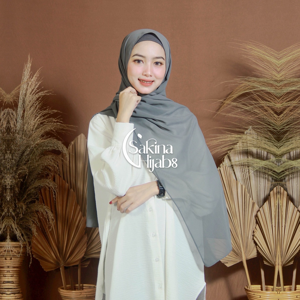 PASHMINA + INNER 2in1 BISA BOLAK BALIK / PASHMINA INNER / PASHMINA HODIE