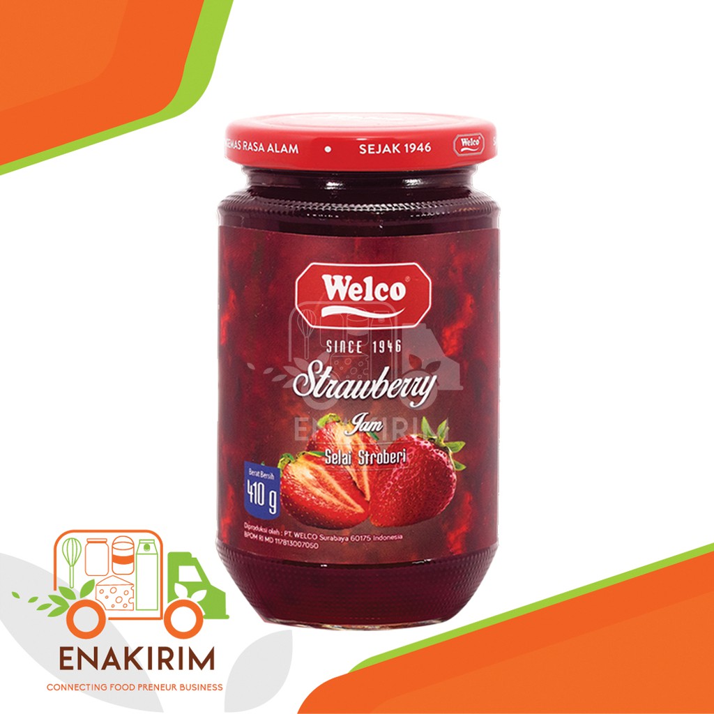 

Welco Strawberry Jam 370 Gr