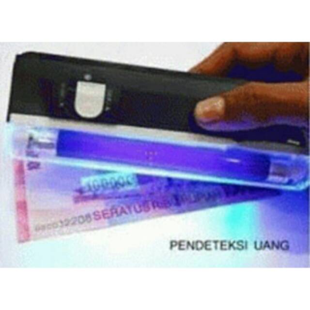 MONEY DETECTOR UANG PALSU DETEKTOR KASIR BANK TOKO LAMPU UV