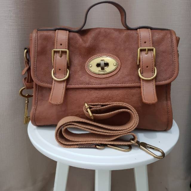 TAS FOSSIL VINTAGE VRI MESSENGER PRELOVED