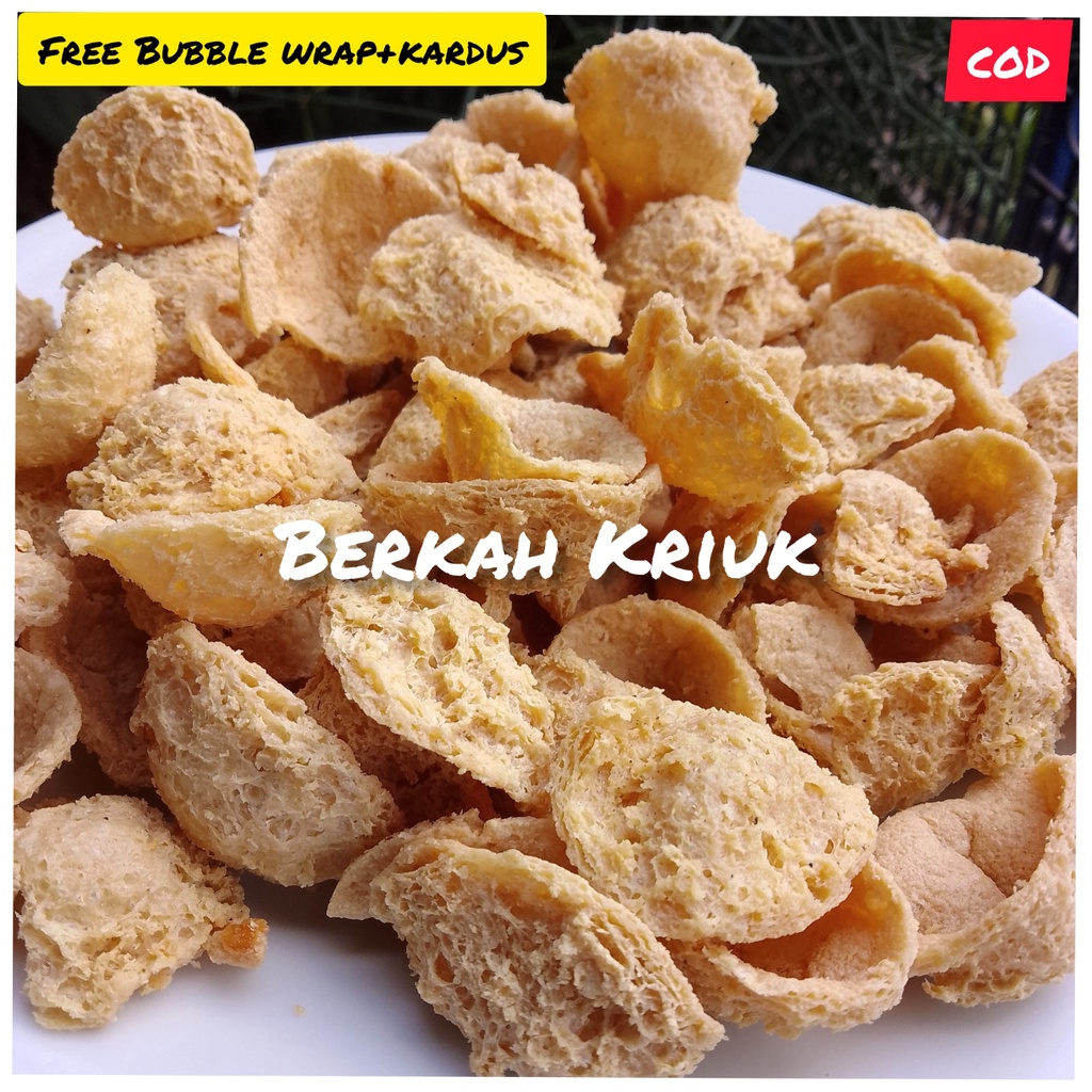 

[ BISA COD ] Keripik tahu walik renyah / snack kiloan termurah / makanan 250gram / keripik tahu / cemilan camilan Berkah Kriuk