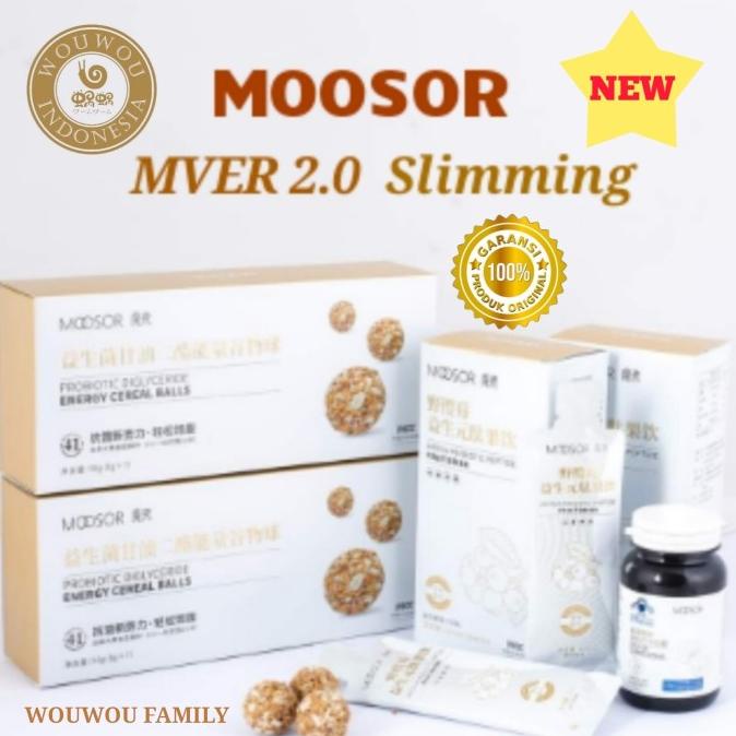 MOOSOR MVER 2.0 SLIMMING ORIGINAL 1 BOX Pelangsing Diet Detox