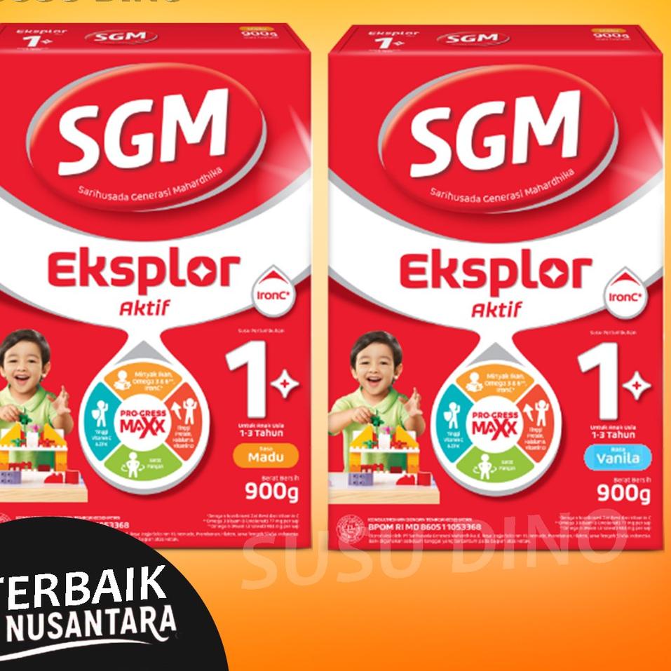 SGM 1 PLUS & 3 PLUS (MADU / VANILA) 900 GRAM | SUSU DINO ❃