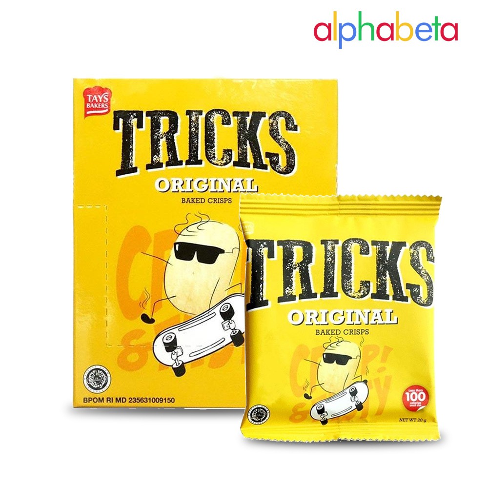 Jual Tricks Crisps Potato Baked Rasa Original X Gr Biskuit Kentang Panggang Indonesia