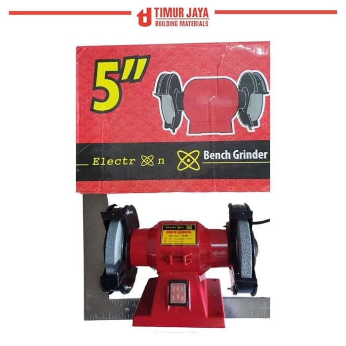ELECTRON Mesin Gerinda Duduk 5 inch Bench Grinder