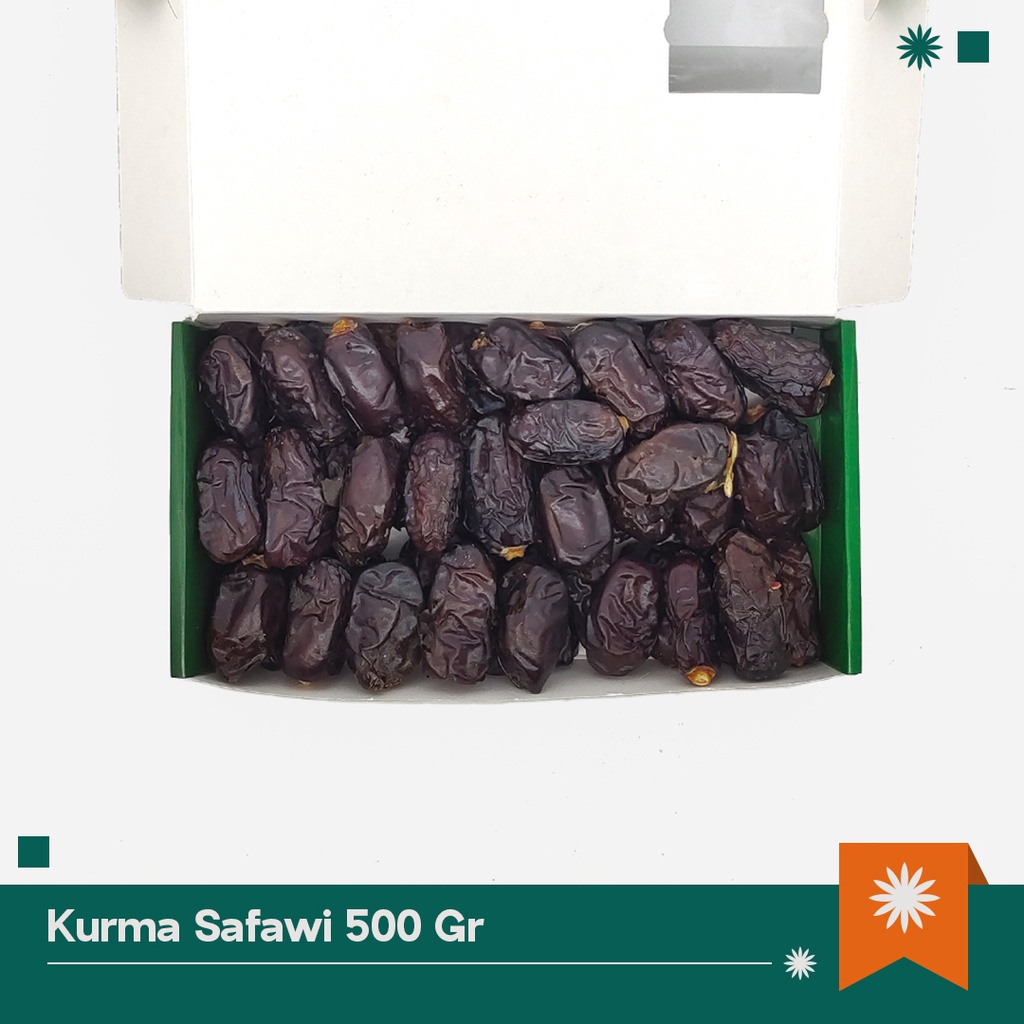 

Kurma safawi / Kurma safawi madinah / Kurma safawi Nabi 500gr