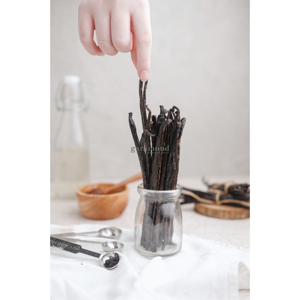 

TERMURAH- 500 Gr Vanilla Beans, Vanilla Tahitian, Vanilla Batang GRADE A