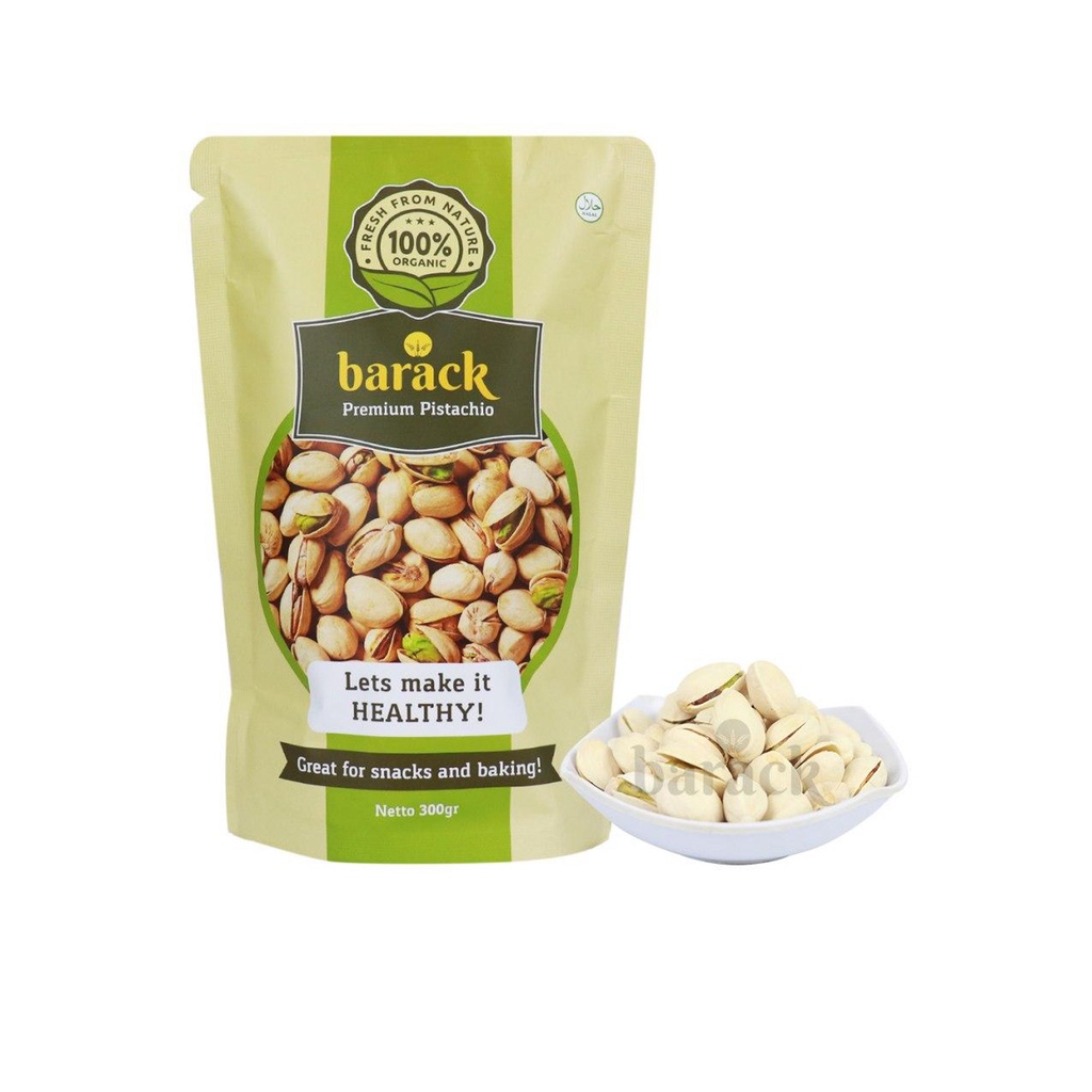 

Kacang Pistachio Barrack 300 gr