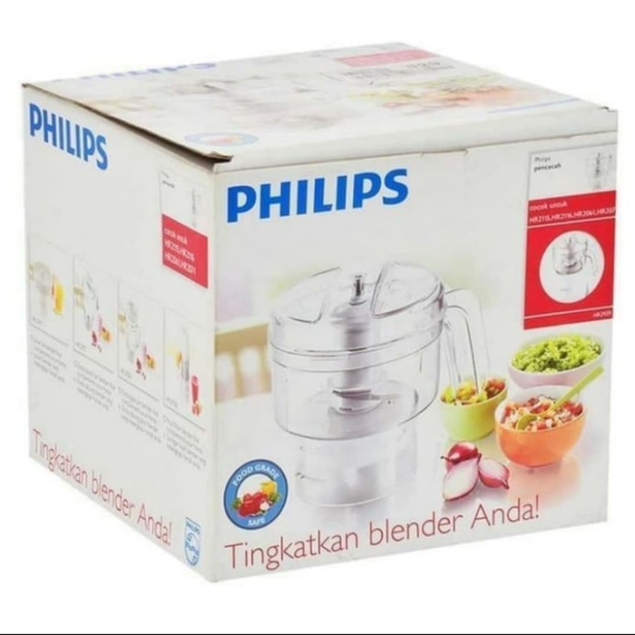 Gelas Bumbu Choper Philip Original Assesoris untuk Blander HR2115-2116