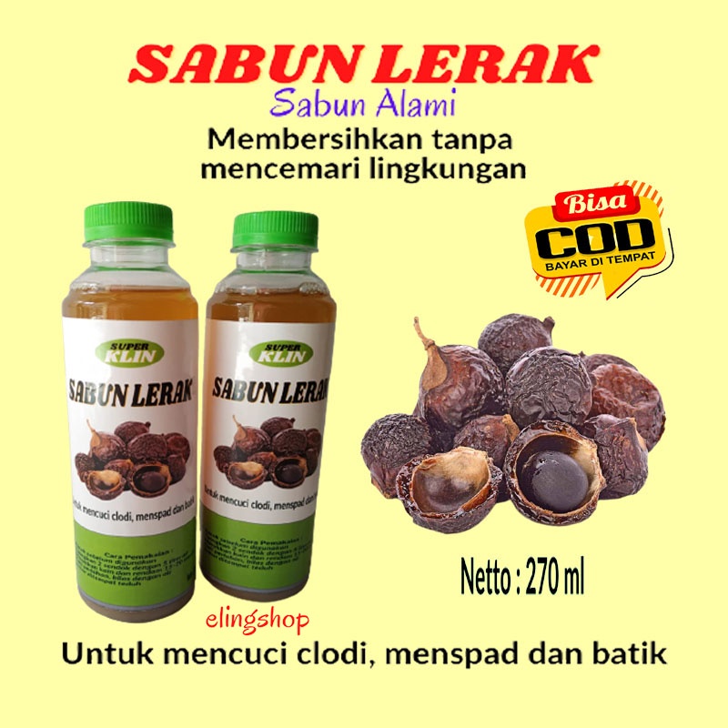 PAKET 2 BOTOL SABUN LERAK CAIR CREAM CUCI CLODI MENSPAD BATIK