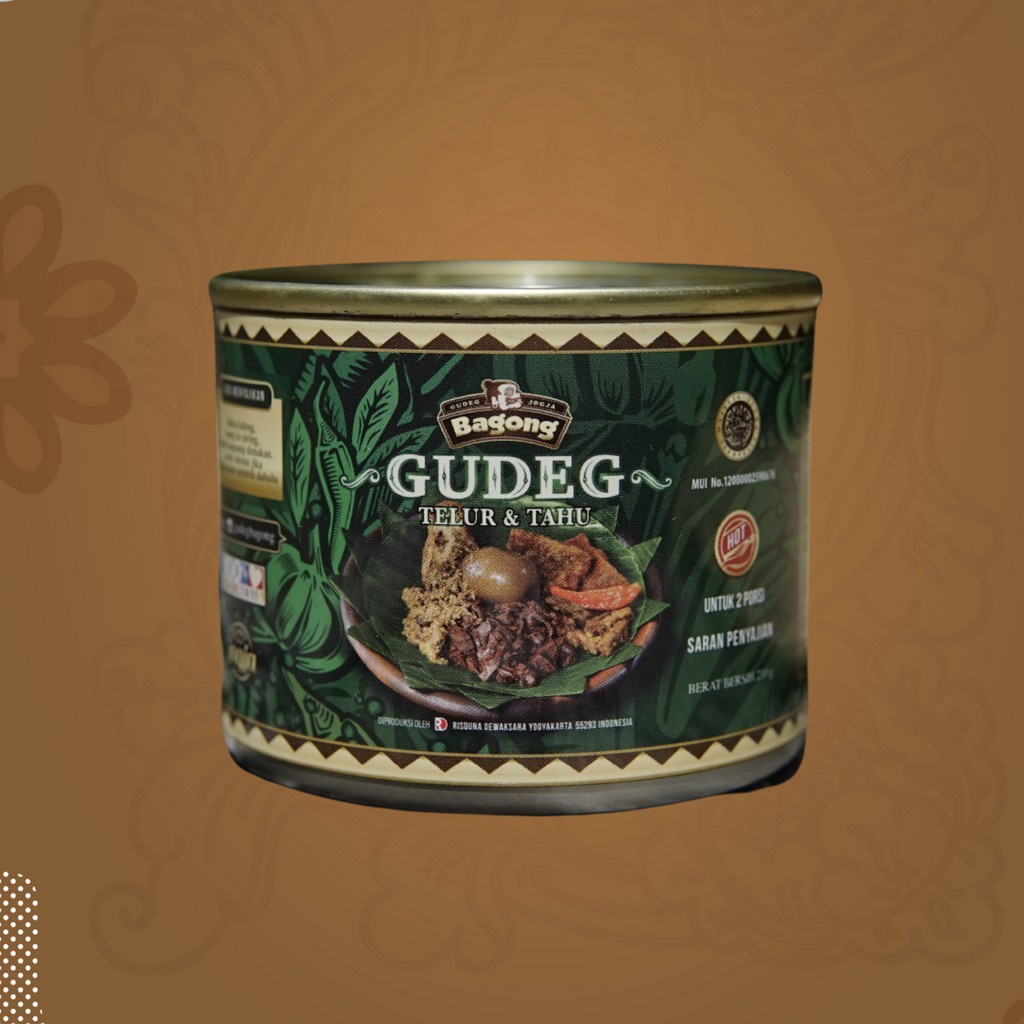 

Gudeg Telur Tahu Kemasan 210 gr