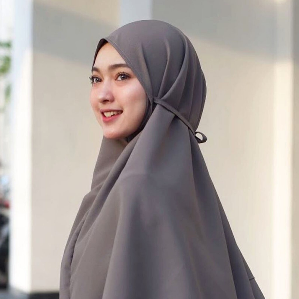 BERGO MARYAM JILBAB BERGO TALI WOLFIS JUMBO / KHIMAR BERGO NISMA / KHIMAR TALI INSTAN WOLFIS