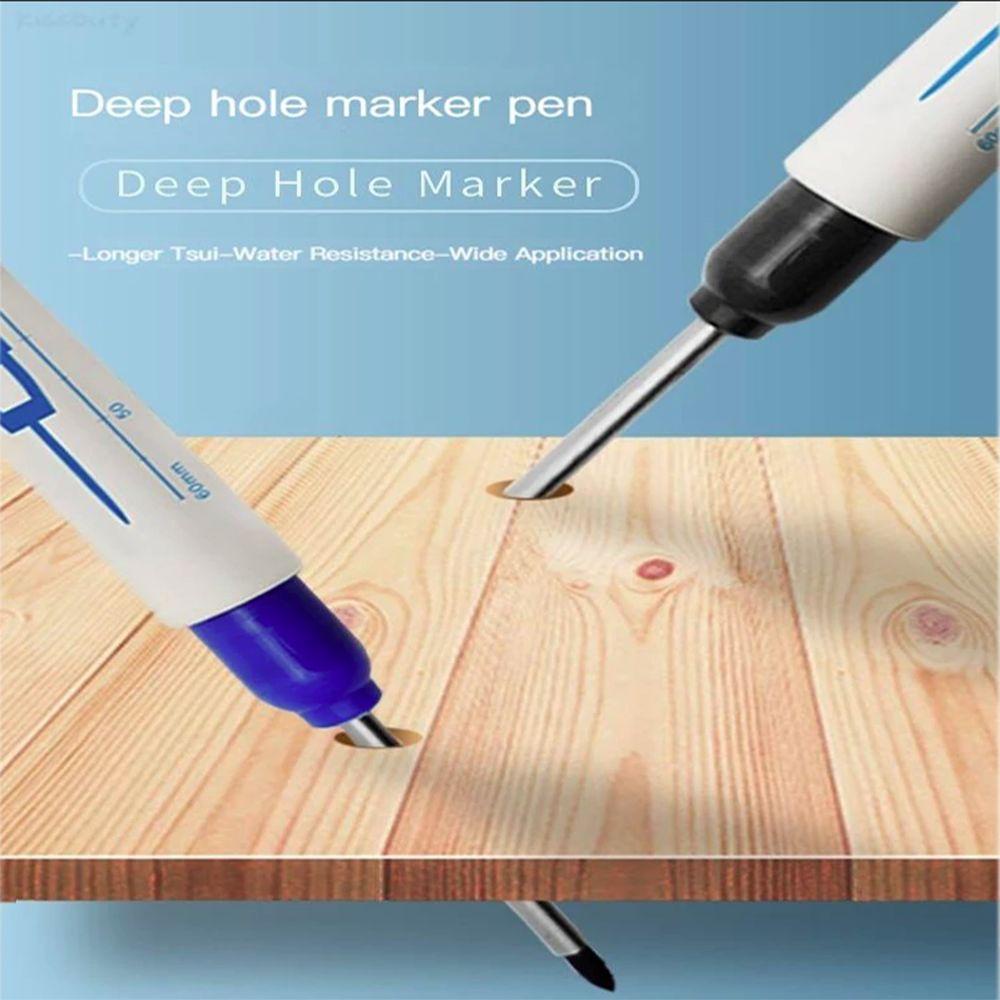 Agustina Penanda Kepala Panjang Long Nib Tip Barang Mark Marking Pulpen Alat Kantor Sekolah Perlengkapan Woodworking Dekorasi Woodworker Gambar Carpenter Pensil