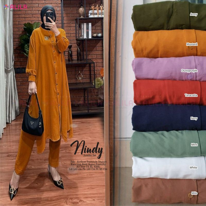 Nindy Jumbo Set by Alila (stok 7 Desember 2021)