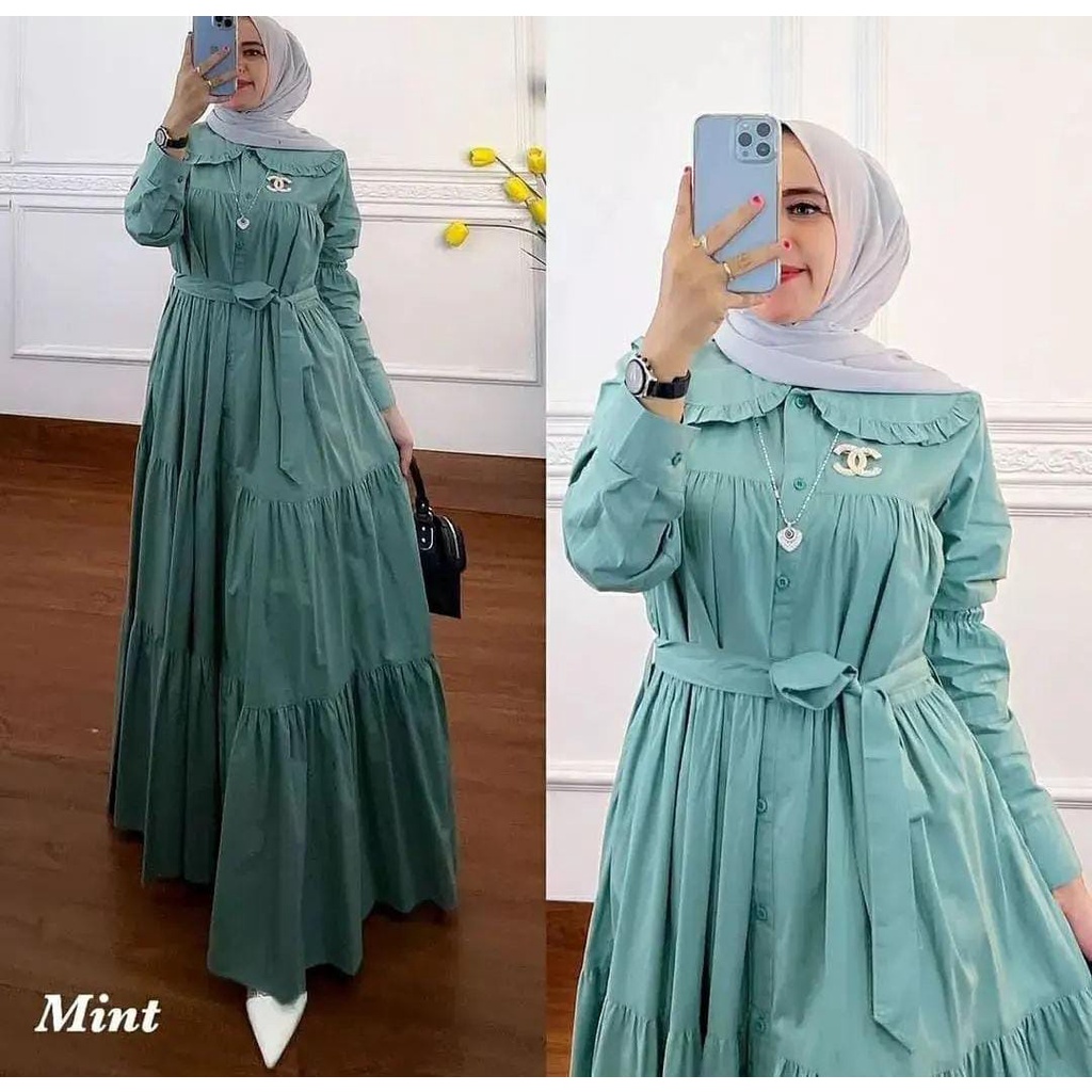 Kiranti Dress / Kiranti Maxy / Gamis Rayon Premium / Dress Rayon / Gamis Kiranti / Gamis / Dwitagall