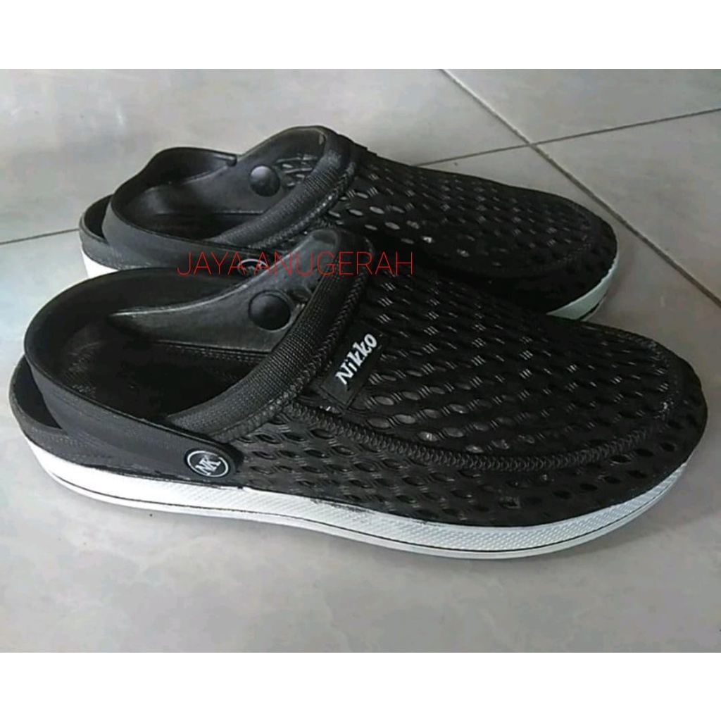 SANDAL SEPATU KARET PRIA WANITA / SANDAL SEPATU COWOK MURAH NIKKO 8155