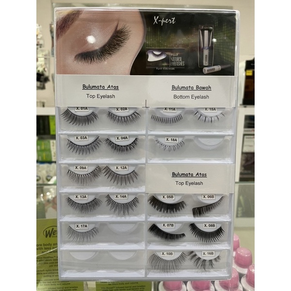 X-pert Natural Eyelashes Kode 14A