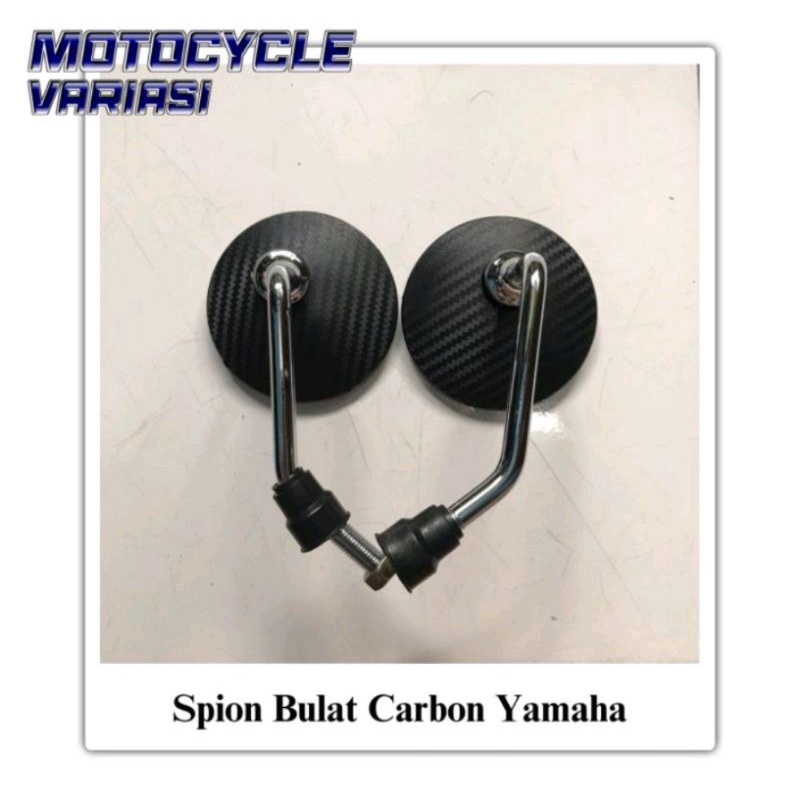 Spion Fazzio Fino Retro Bulat Hitam Classic (Bisa COD)