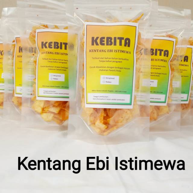 

KEBITA Kentang Ebi Istimewa