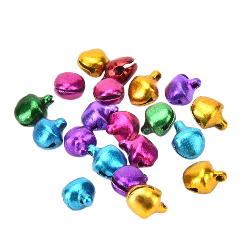 10mm Jingle Bells Bulk For Christmas Decorations Ornaments Jewelry
