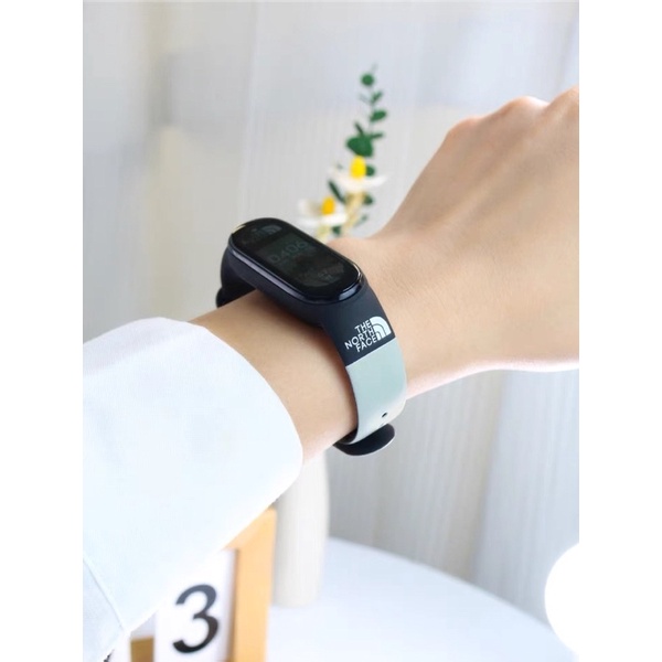 Strap Mi Band 7 6 5 4 3 Smile Morandi Tali Pengganti Xiaomi Mi Band 7 6 5 4 3 Morandi series Smile