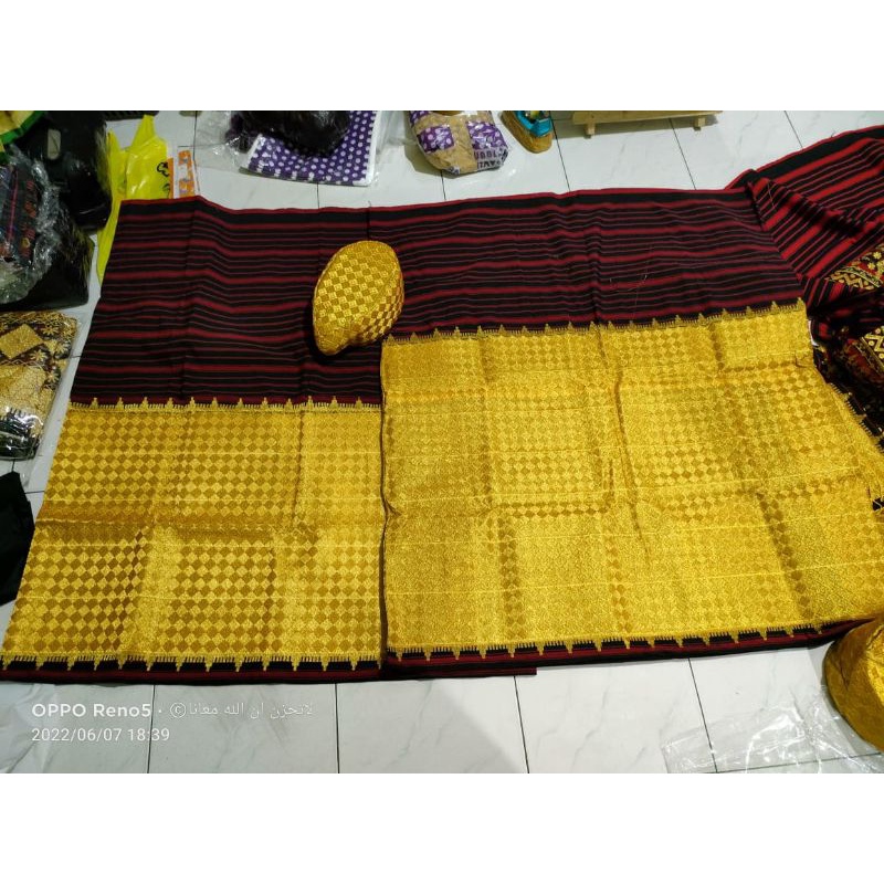 Set Kain Tapis Jungsarat Bordir