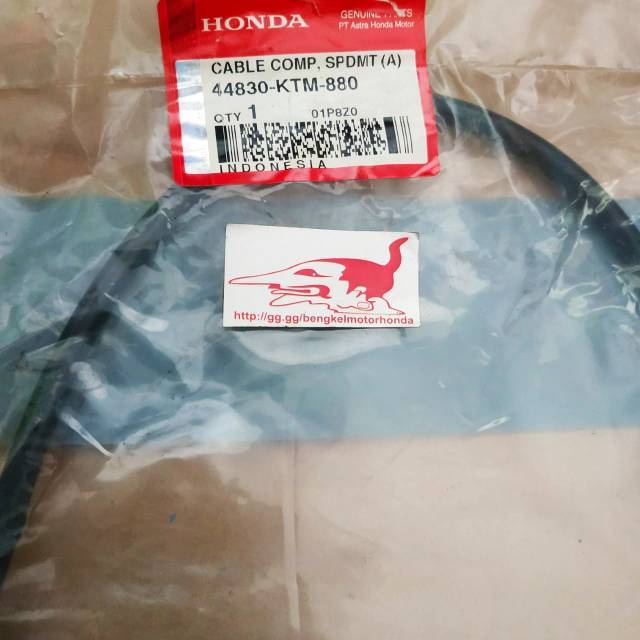 Cable Speedometer Kabel Speedo Meter Revo 110 Lama Robot Lancip Ori AHM 44830KTM880