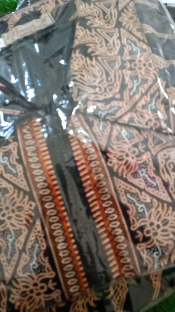 Baju Batik Shirt Batik Couple Kapel Kapelan Seragam Kerja Pasangan Capel Tunik Kemeja Batik Kerja