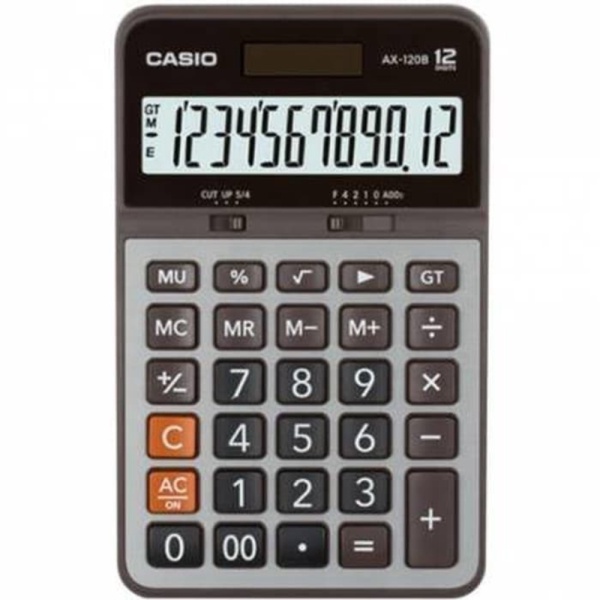 

CALCULATOR MEJA KANTOR AX-120B ORIGINAL - KALKULATOR DESKTOP AX 120 B - ALAT HITUNG BERGARANSI MURAH