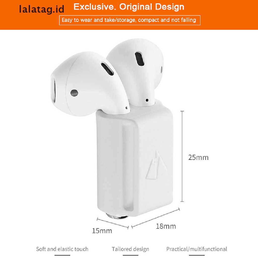 (lalatag) Casing Silikon APPLE Airpods 2 Pro Portable Anti Hilang (ID)