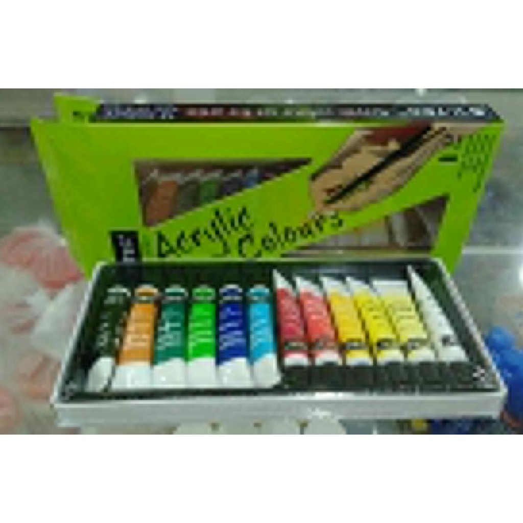 

VTEC ACRYLIC COLOUR / VTEC CAT AKRILIK VT612A 12 WARNA