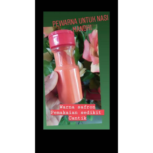 

pewarna utk nasi mandhi